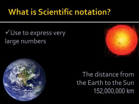 Distance Between Earth And Sun In Scientific Notation Km - The Earth Images Revimage.Org