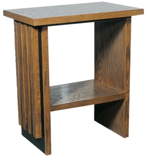 #100 Credence Table | Oak | Multiple Finishes Available - Holy Land Art ...