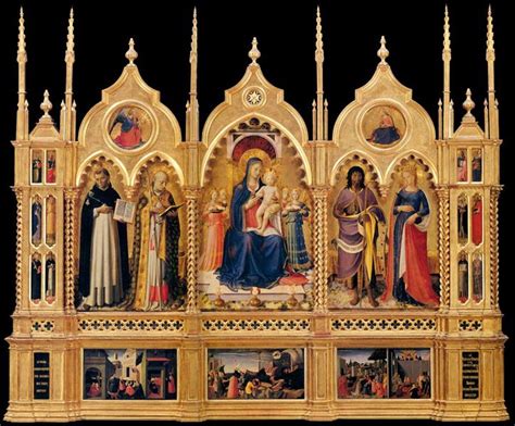 Perugia Altarpiece, 1447 - 1448 - Fra Angelico - WikiArt.org