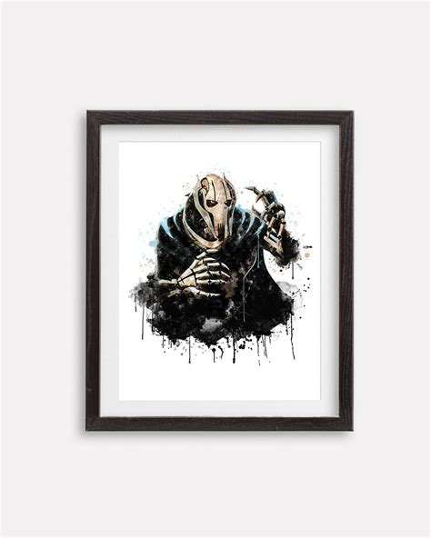 General Grievous Poster Star Wars Poster Grievous Art Painting - Etsy