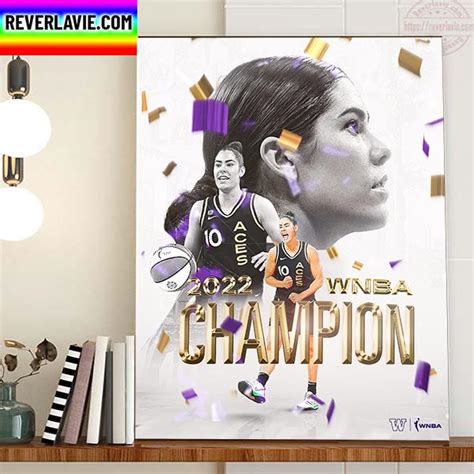 Kelsey Plum Is 2022 WNBA Champions With Las Vegas Aces Home Decor ...