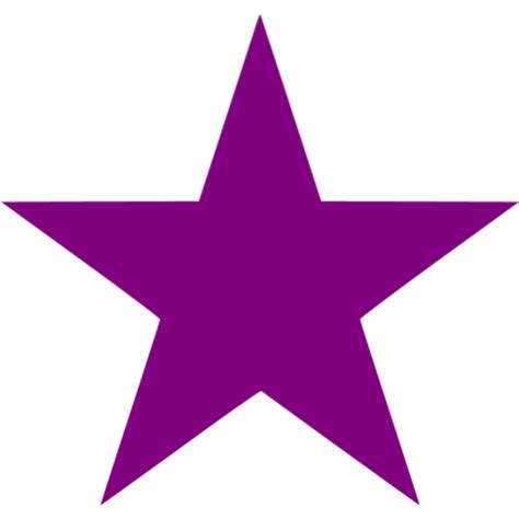 Purple star icon - Free purple star icons