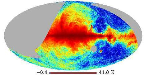 Mollweide projection of the raw data from the Rhodes/HartRAO survey by... | Download Scientific ...