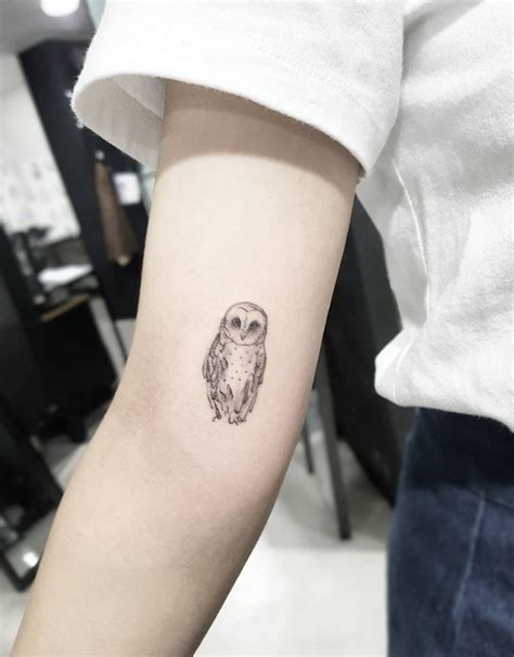 Owl Tattoo by Tattooist Sodam - Tattoo Insider