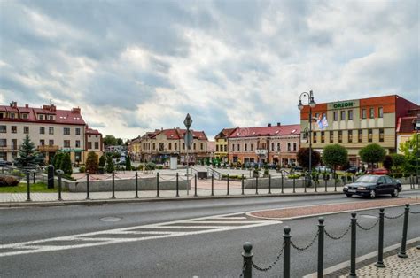 Trzebinia Town in Poland. editorial photo. Image of flower - 102505861