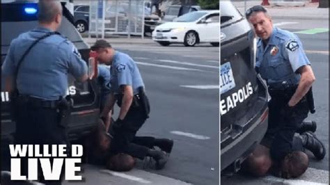 Black man died after Minneapolis cop knelt on his neck and ignored ‘I can’t breathe’ pleas - YouTube