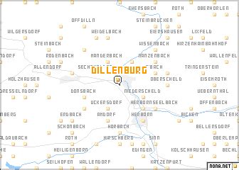 Dillenburg (Germany) map - nona.net