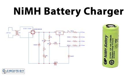 Automatic NiMH Battery Charger Circuit