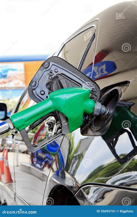 Fill Up Fuel at Gas Station Stock Image - Image of crisis, industry ...