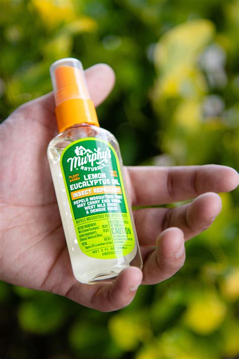 Murphy's Naturals Lemon Eucalyptus Oil Repellent Spray - 2.0 OZ. | Repels Mosquitoes up to 6 Hours