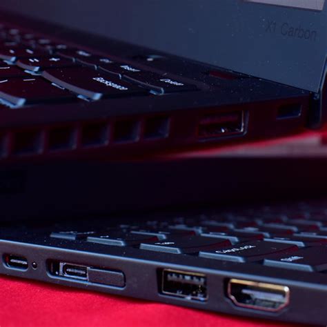 Lenovo X1 carbon details | 2x USB C, 2x USB 3.0, and HDMI! | Flickr