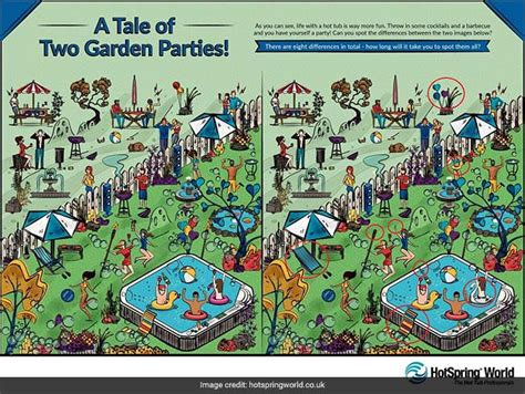 Can You Spot All 8 Differences In This Puzzle? It's Harder Than It Looks