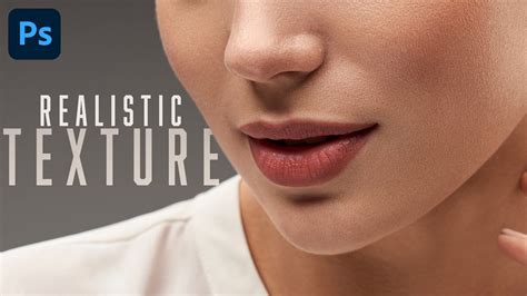 EASIEST Way To Add REALISTIC SKIN TEXTURE in Photoshop - Action
