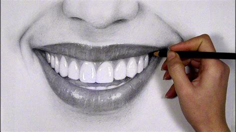 Realistic Smile Drawing at GetDrawings | Free download