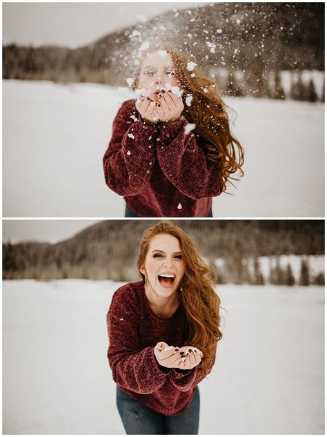 The cutest snow shoot at Mt. Hood, Oregon. It was freezing cold but soo ...