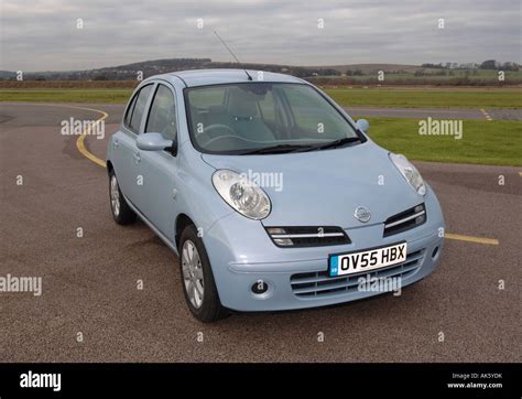 Nissan Micra small car mk4 Stock Photo - Alamy