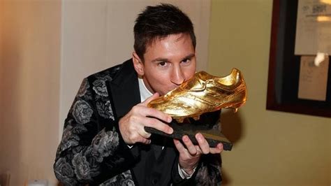 Messi With The Golden Boot 2012/13: "My goal Is To Return And Return ...