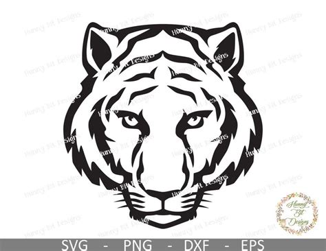 Tiger SVG, Tiger Face SVG, Tiger Shirt, Tiger Clipart, Tiger King ...