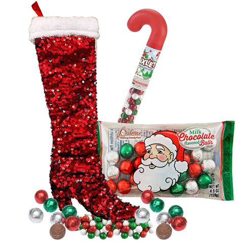 Amazon.com: Christmas Candy Stocking Stuffer Assortment, Individually ...