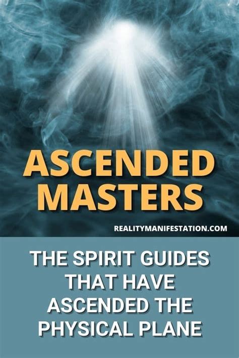 Discover How To Connect With The Ascended Masters For Spiritual ...