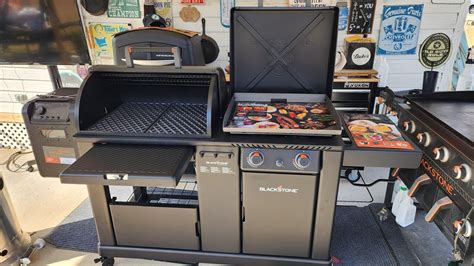 My new Blackstone 22" XL Griddle Pellet Grill Combo : r/blackstonegriddle