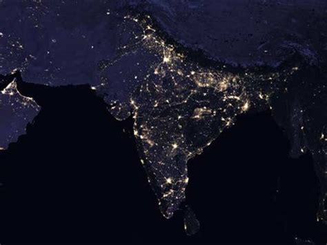 NASA: NASA releases satellite images of India at night and they are ...