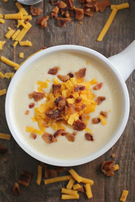 Instant Pot Loaded Cauliflower Soup - Eat. Drink. Love.