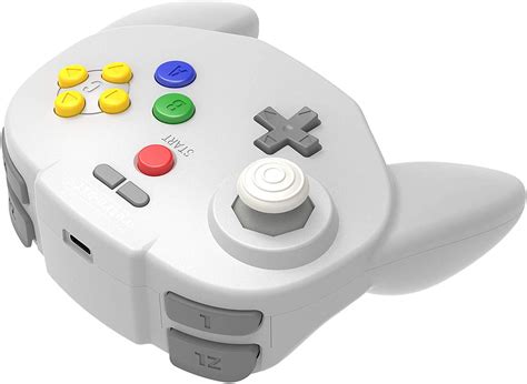 Retro-Bit Tribute 64 2.4 GHz Wireless Controller for Nintendo 64 (N64 ...