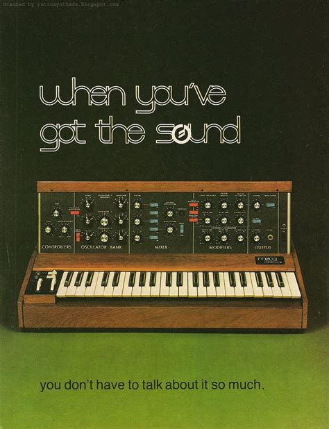 Design is fine. History is mine. — Robert Moog, moog synthesizer, first ...