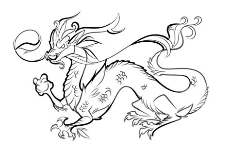 Printable Chinese Dragon Coloring Pages | ColoringMe.com