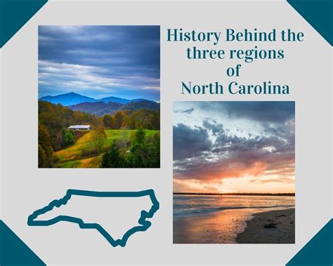 History Behind the Three Regions of North Carolina