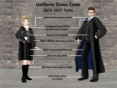 School Dresscode – Mischief Managed