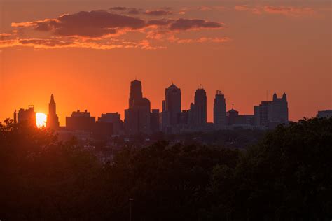 It's the last 8 p.m. sunset of the year in Kansas City