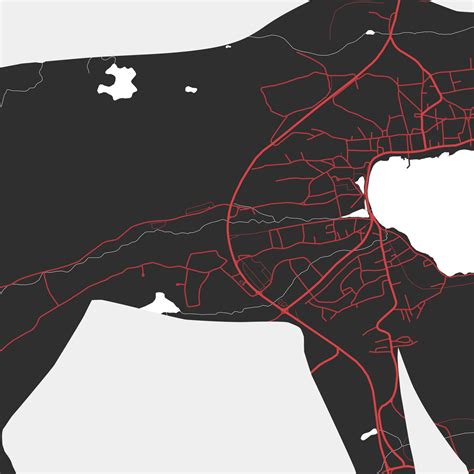 Carbonear Moose Print Map of Carbonear Newfoundland | Etsy