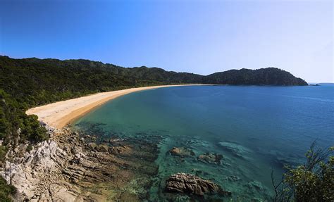 Kevin Hawkins Photography –Wellington NZ Landscape Photographer Totaranui Beach Stock Photo ...