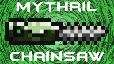 Mythril Chainsaw | Terraria Wiki | Fandom