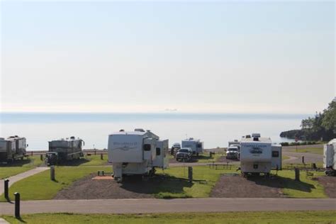 view from our campsite - Picture of Burlington Bay Campground, Two Harbors - TripAdvisor