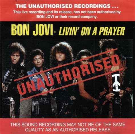 Bon Jovi – Livin' On A Prayer (1994, CD) - Discogs