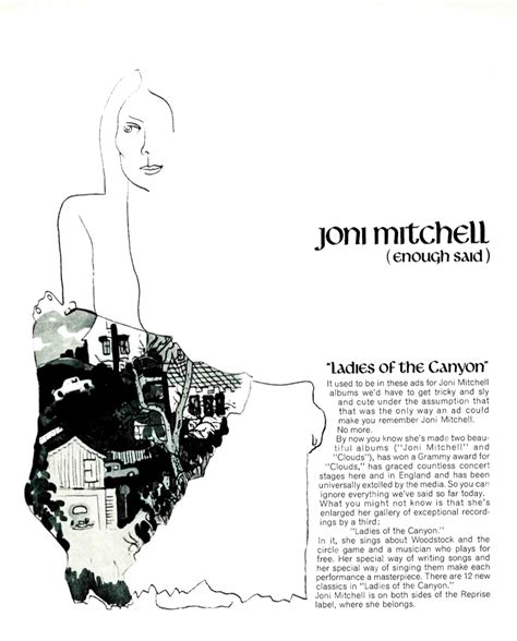 Joni Mitchell’s ‘Ladies of the Canyon’: Painting the Canvas | Best ...