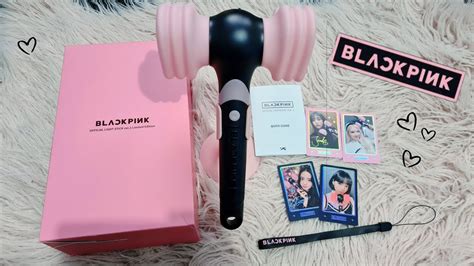 BLACKPINK Lightstick Version 2 Limited Edition Unboxing - YouTube