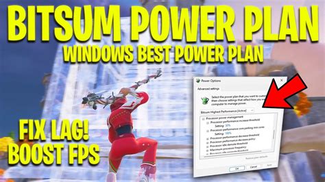 CUSTOM WINDOWS POWER PLAN FOR GAMING! (GET MAX FPS ON LAPTOP/PC) - YouTube