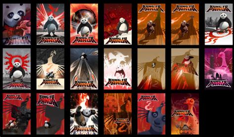 Which Kung Fu Panda 2 box art concept is your favourite? my favourite ...