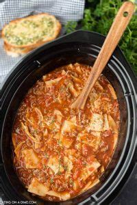 Crock pot Lasagna soup recipe (and VIDEO) - Easy Lasagna Soup Recipe