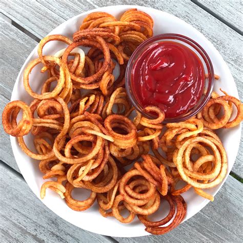 Crispy Seasoned Curly Fries – healthyGFfamily.com