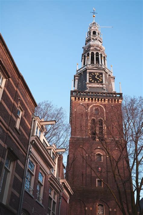 Oude Kerk, the Oldest Building in Amsterdam Stock Photo - Image of ...