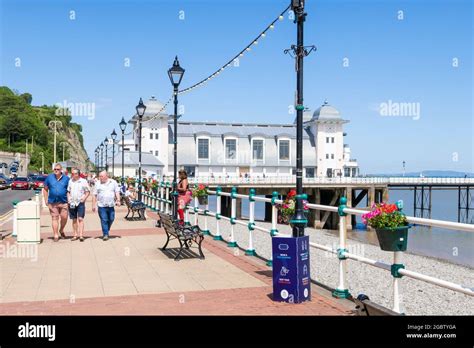 Beach road Penarth with the Seafront, Penarth Beach and Penarth Pier ...