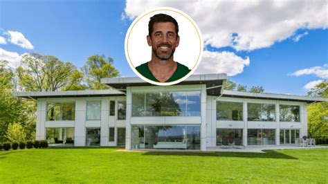 A Tour Inside Aaron Rodgers' $9.5 Million New Jersey House