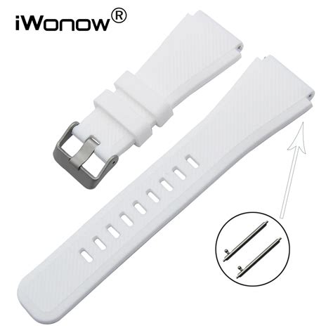 Quick Release Silicone Rubber Watchband 21mm 22mm for Fossil Diesel ...