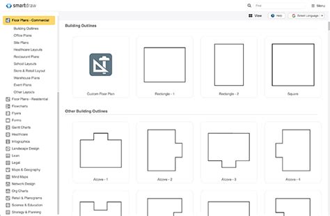 Floor Plan Templates - Draw Floor Plans Easily with Templates