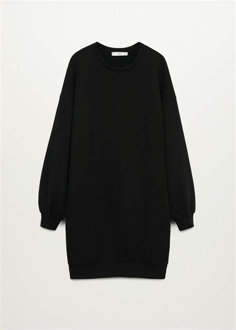 Mango Cottoned sweatshirt dress - 77035948 99